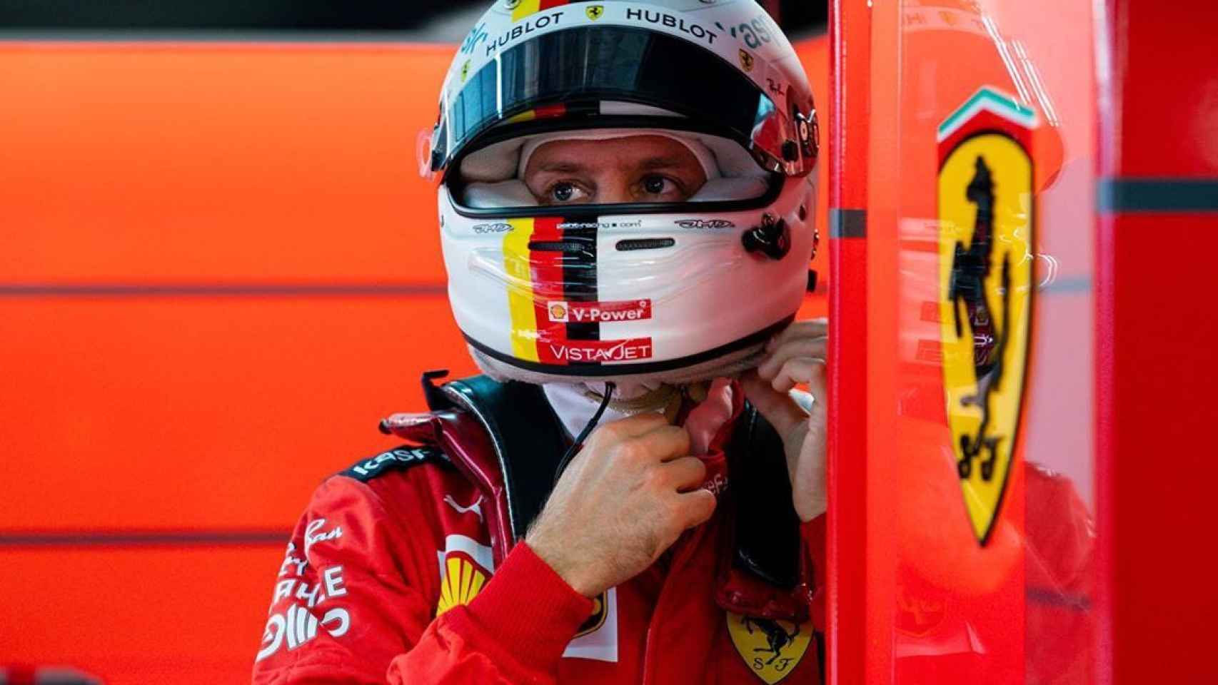 Vettel en el GP de Rusia