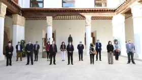 El Palacio de Fuensalida ha acogido un Consejo de Gobierno abierto dedicado a los mayores (Ó. HUERTAS)