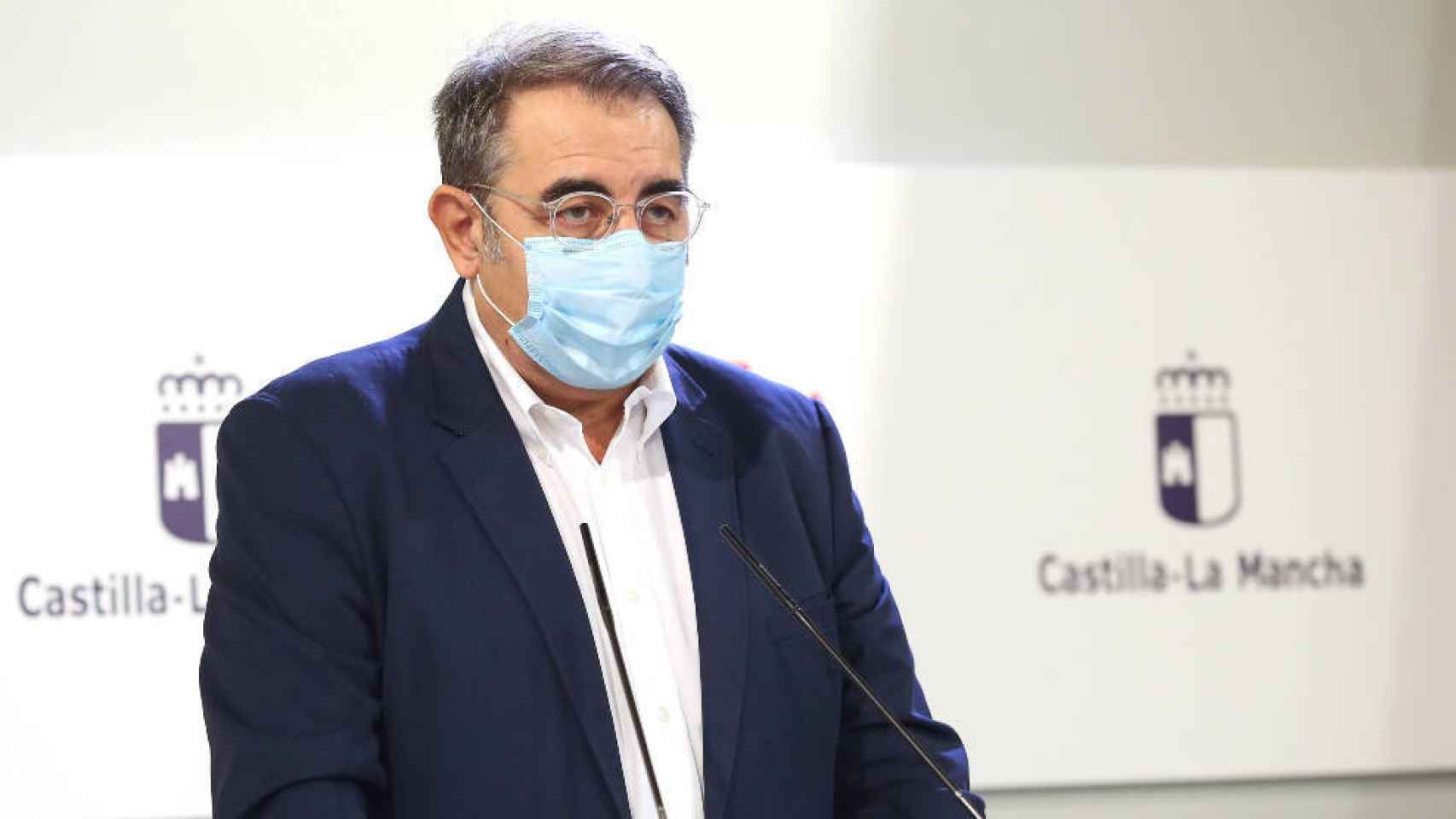 Jesús Fernández, consejero de Sanidad de Castilla-La Mancha (Foto: Ó. HUERTAS)