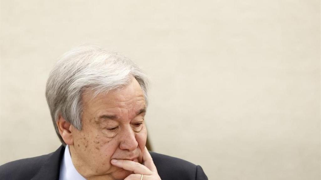 Antonio Guterres, secretario general de la ONU.