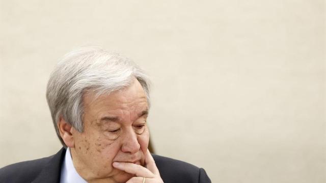 Antonio Guterres, secretario general de la ONU.