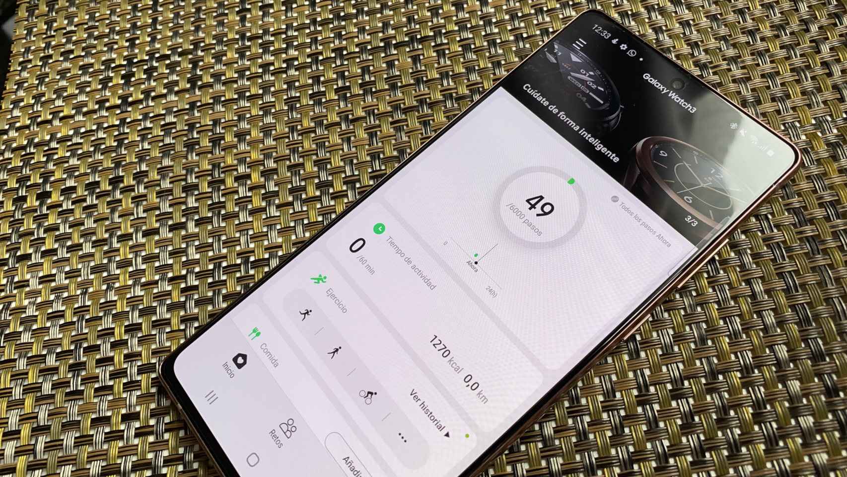 La app de Samsung Health complementa muy bien al Galaxy Watch 3