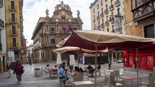 La plaza Consistorial de Pamplona en una imagen de archivo.