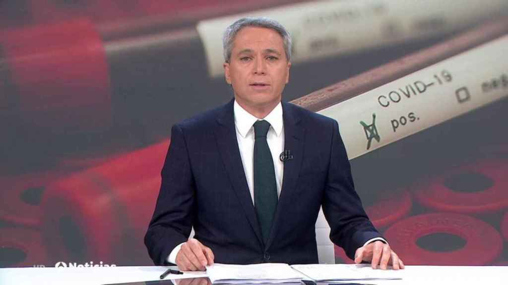 Las  Noticias de Antena 3, presentadas por Vicente Vallés, están logrando hacer sombra a Pedro Piqueras.