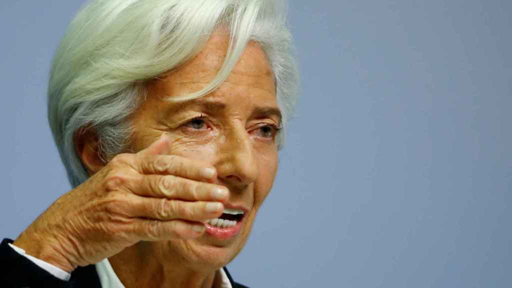 The president of the European Central Bank (ECB), Christine Lagarde.