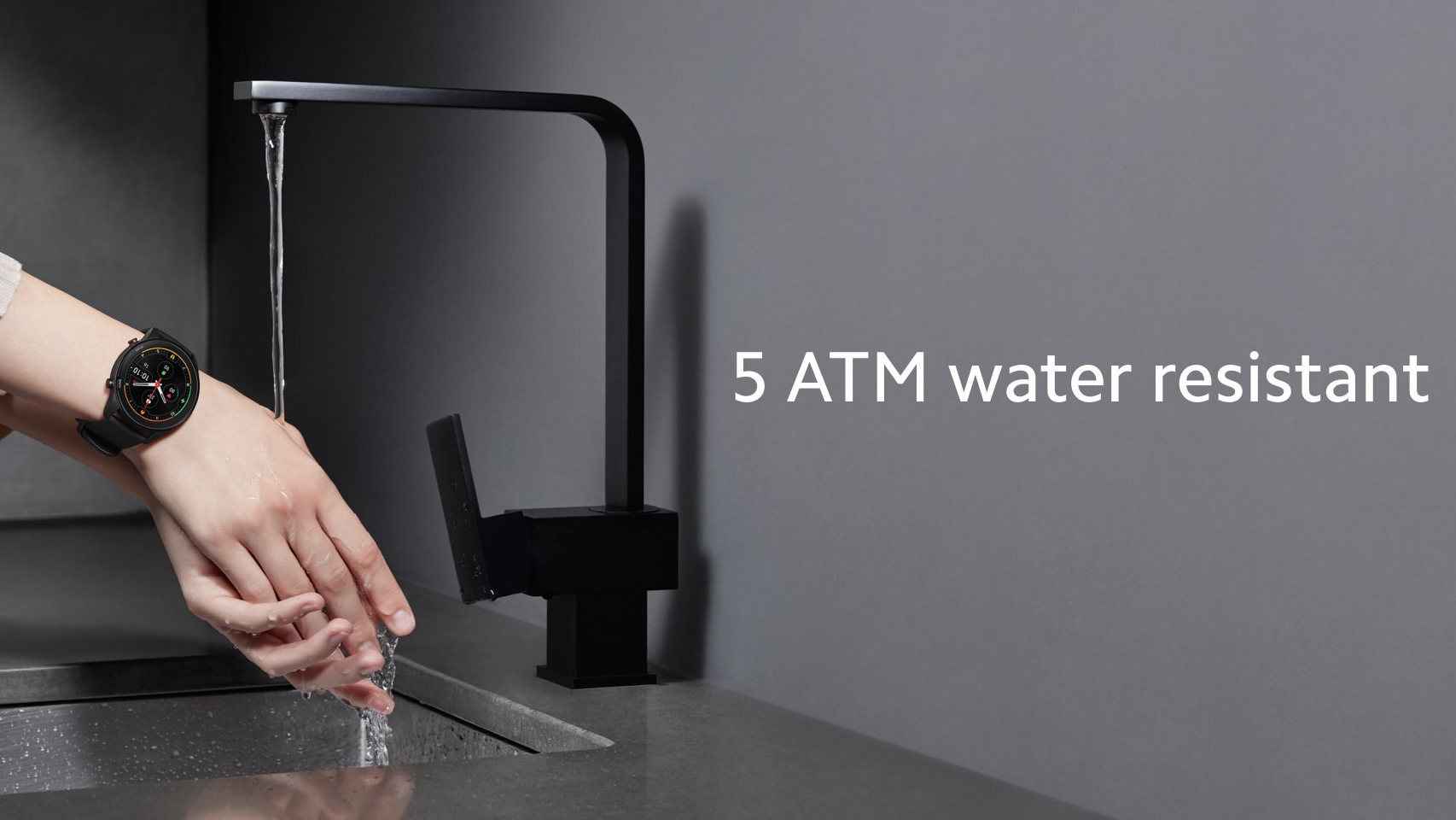 El Xiaomi Mi Watch cuenta con resistencia al agua