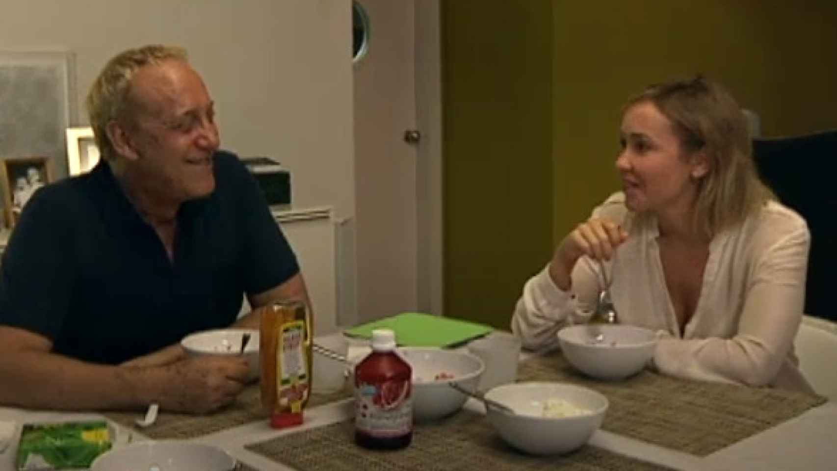 Ángela y Mainat, en el programa de TV3 'El Convidat'