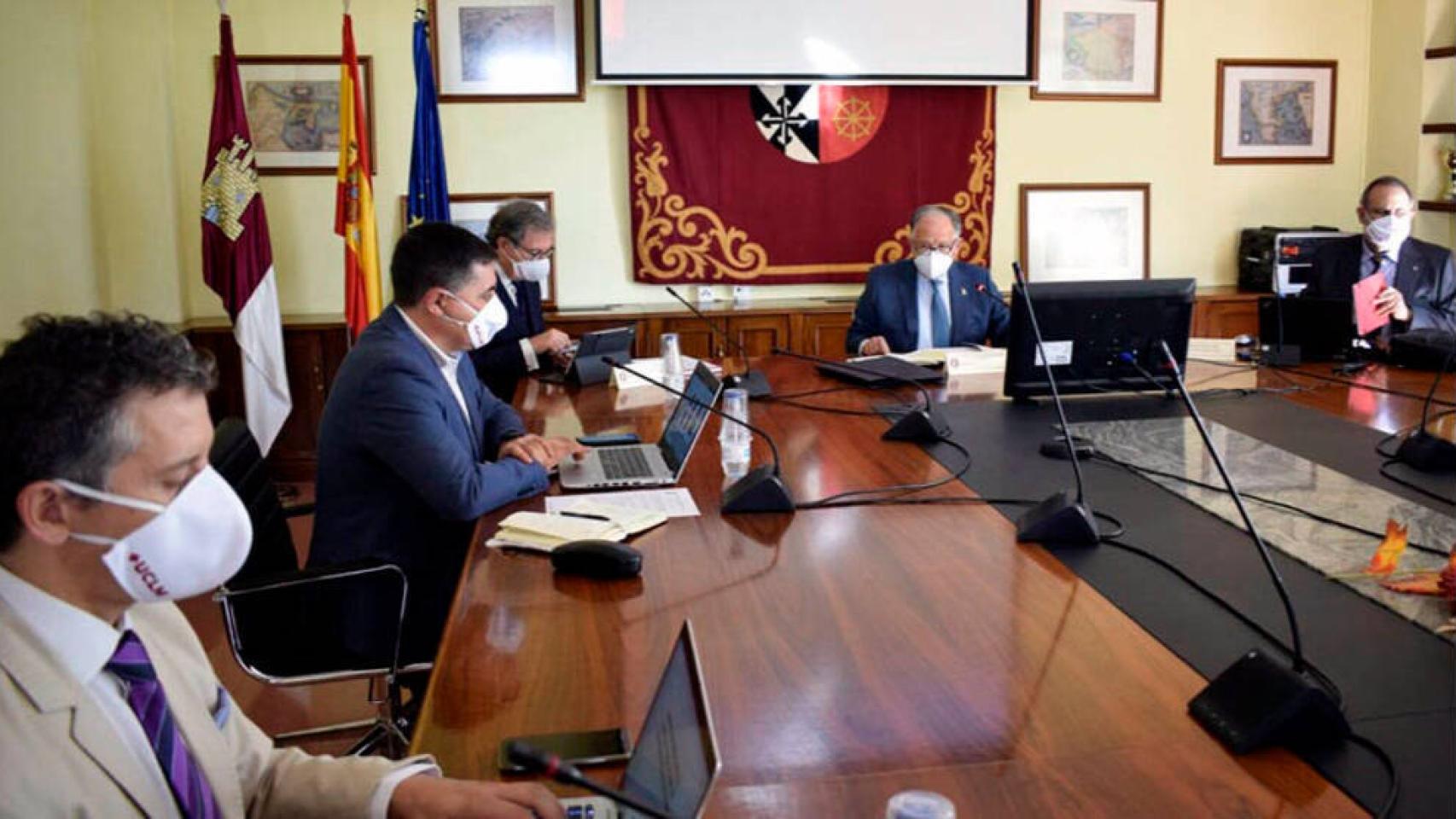 Consejo Social de la Universidad de Castilla-La Mancha celebrado este miércoles