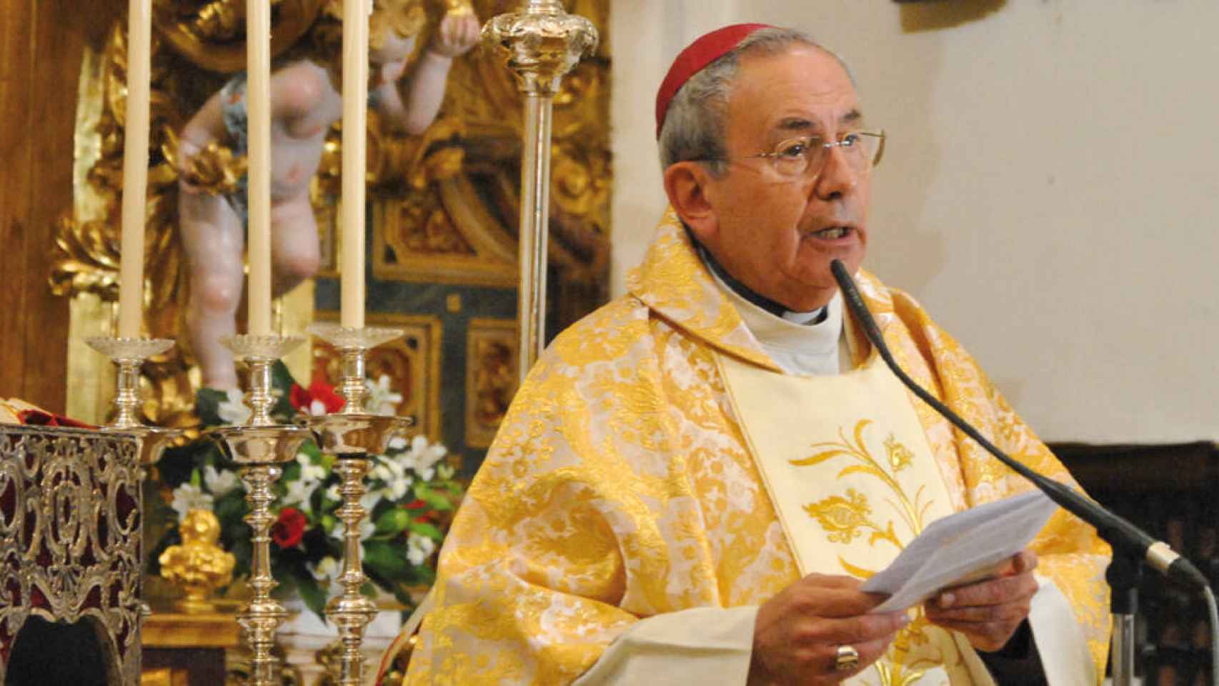 Antonio Algora, obispo emérito de Ciudad Real