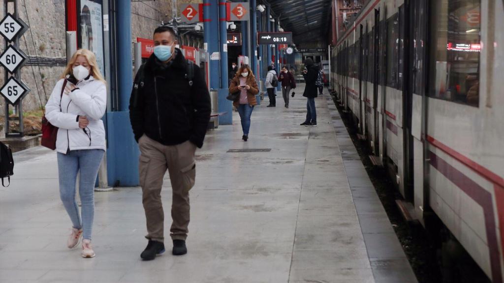 Estación de Renfe en Madrid.