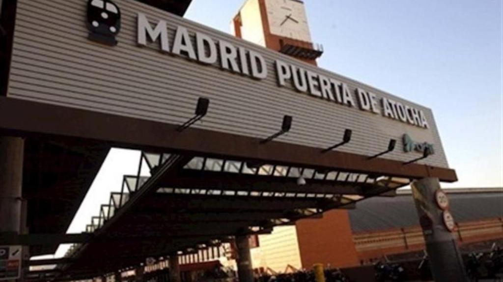 Imagen de la entrada de Atocha.