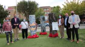 Albacete homenajea a sus mayores con un conjunto escultórico de arte participativo