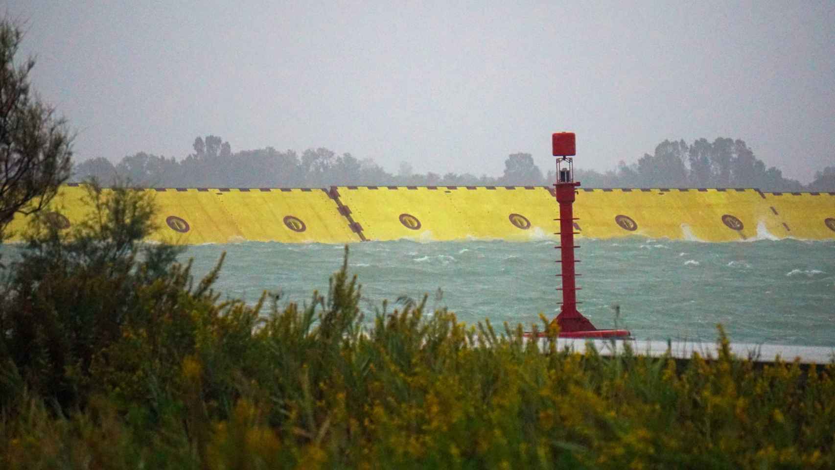 Sistema MOSE que evitará inundaciones en Venecia