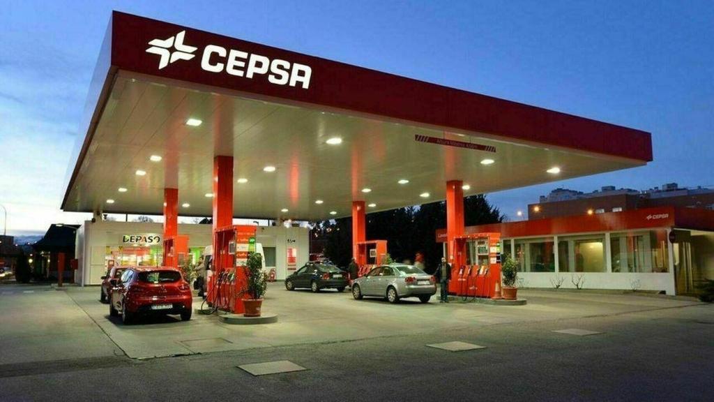 Una estación de la cadena Cepsa.