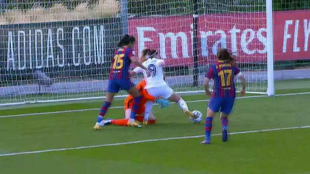 Gol anulado al Real Madrid Femenino