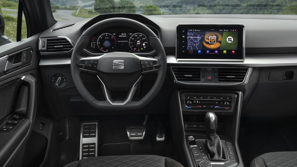 Interior del Seat Tarraco.