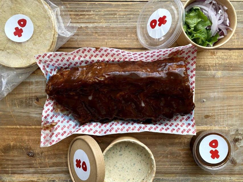 Costilla ahumada para tacos