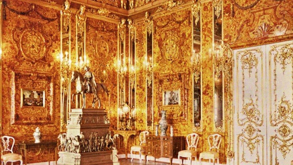 La Cámara de Ámbar en el Palacio de Catalina.