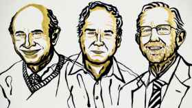 Harvey J. Alter, Michael Houghton y Charles M. Rice, ganadores del Premio Nobel de Fisiología o Medicina en 2020. / Nobel Prize