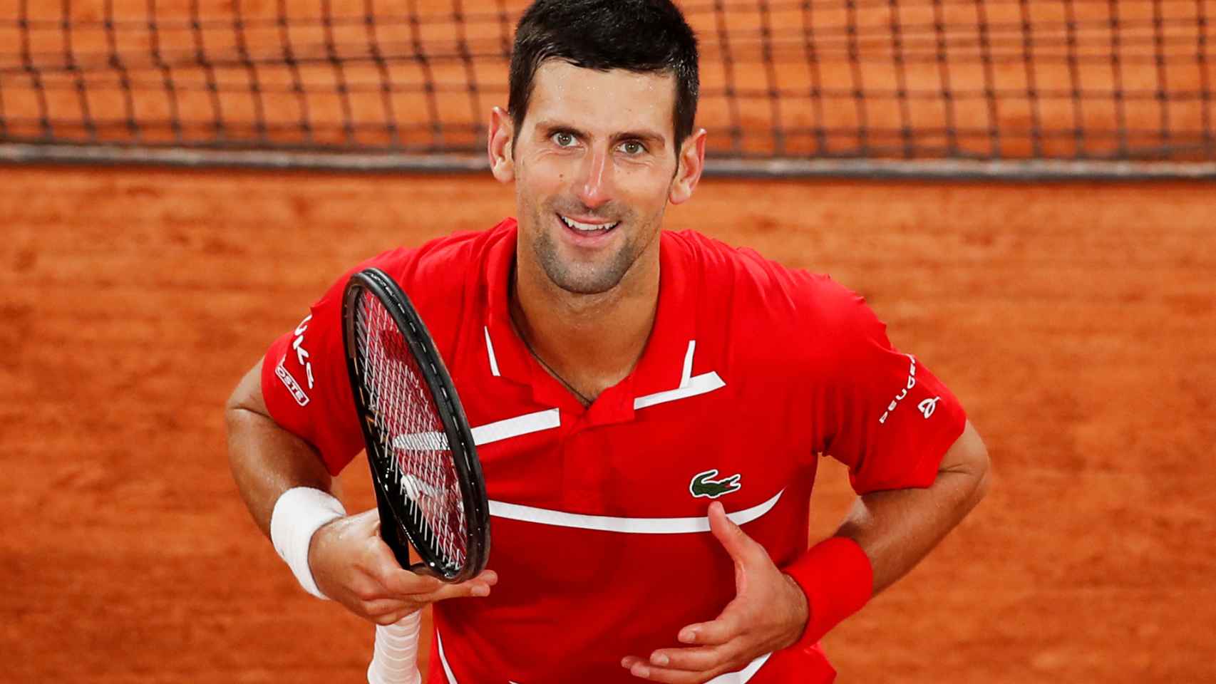 Novak Djokovic, en Roland Garros 2020