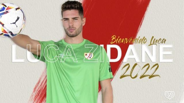 Luca Zidane, nuevo jugador del Rayo Vallecano