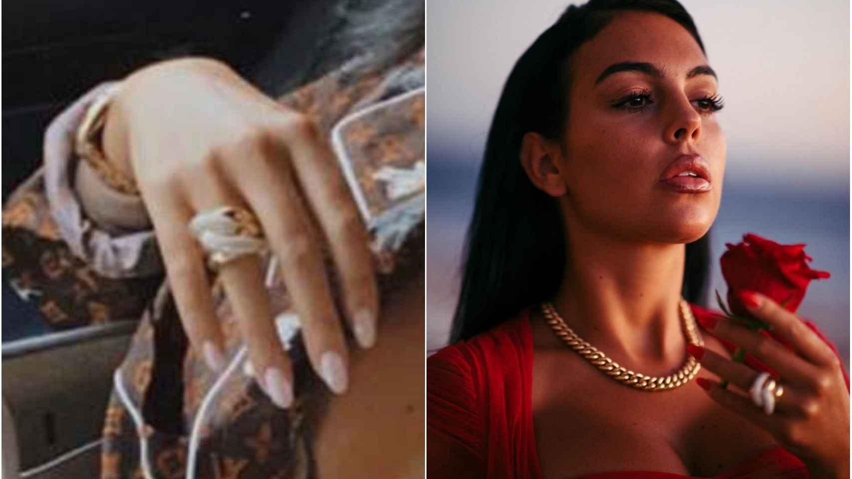 Georgina Rodríguez y su nuevo anillo favorito.