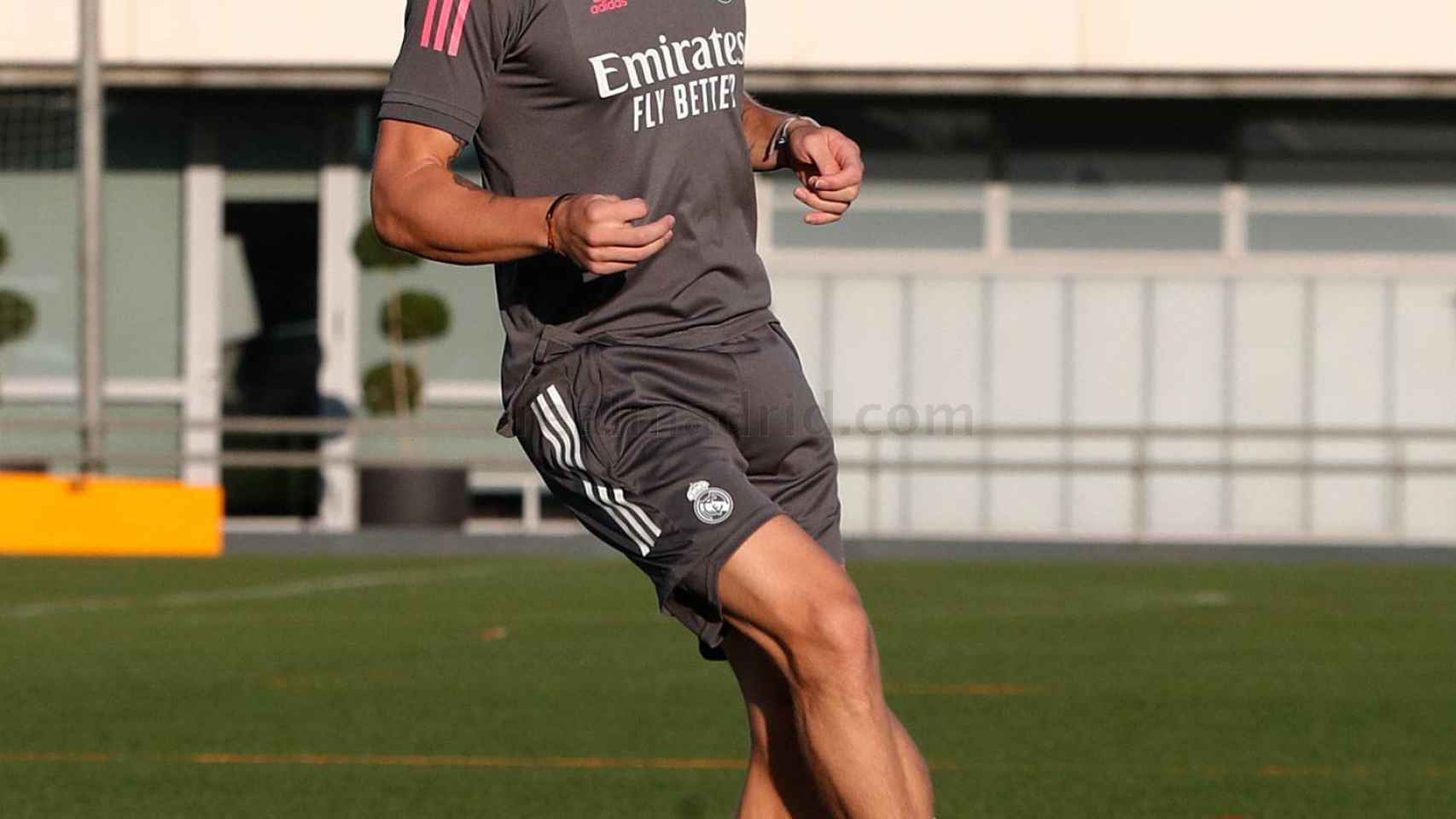 Toni Kroos, durante un entrenamiento del Real Madrid