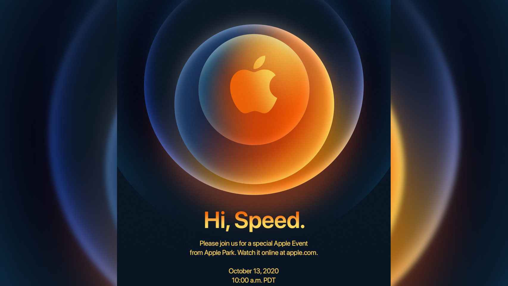 Invitación a la presentación de Apple