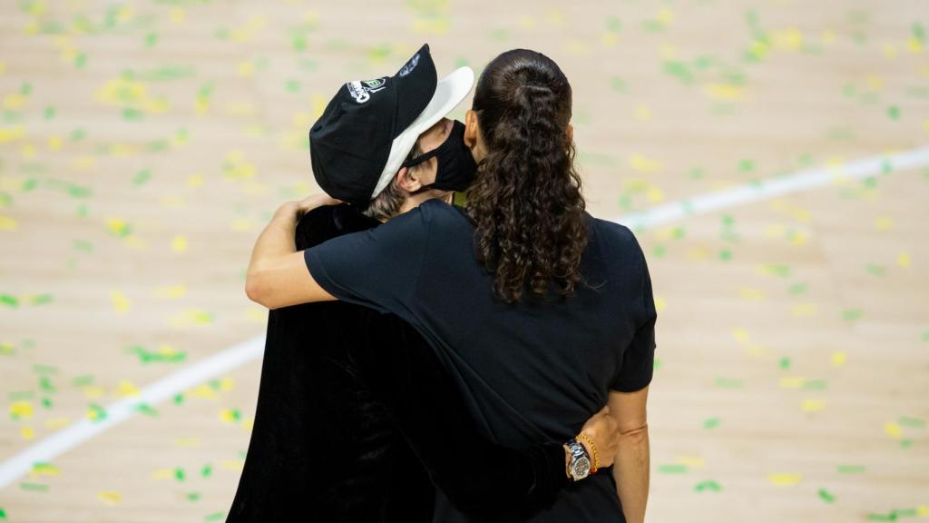 Megan Rapinoe y Sue Bird