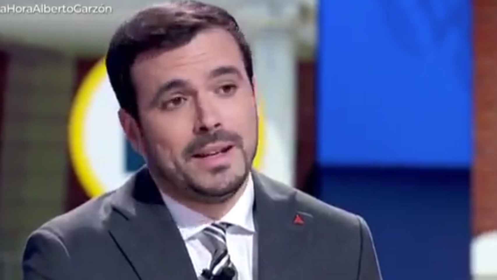 Alberto Garzón, en La Hora de La 1 de TVE