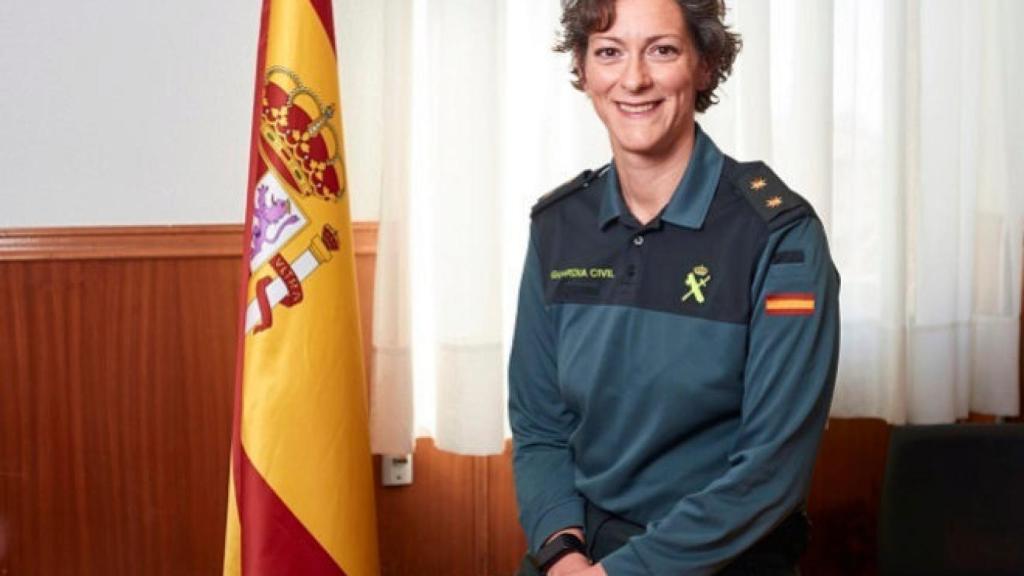 La segunda teniente coronel, Dolores Gimeno.