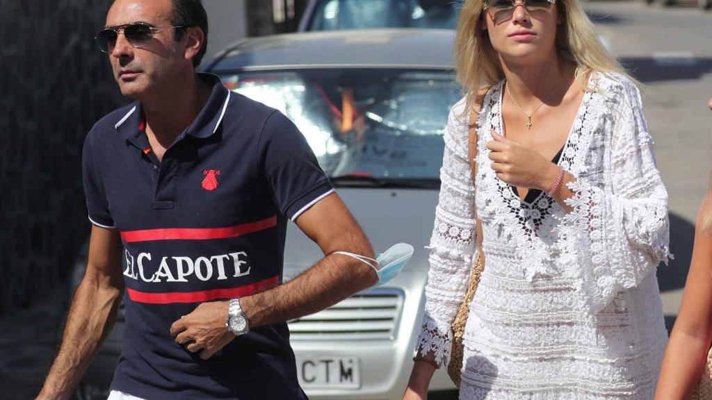 Enrique Ponce y Ana Soria, durante el verano.
