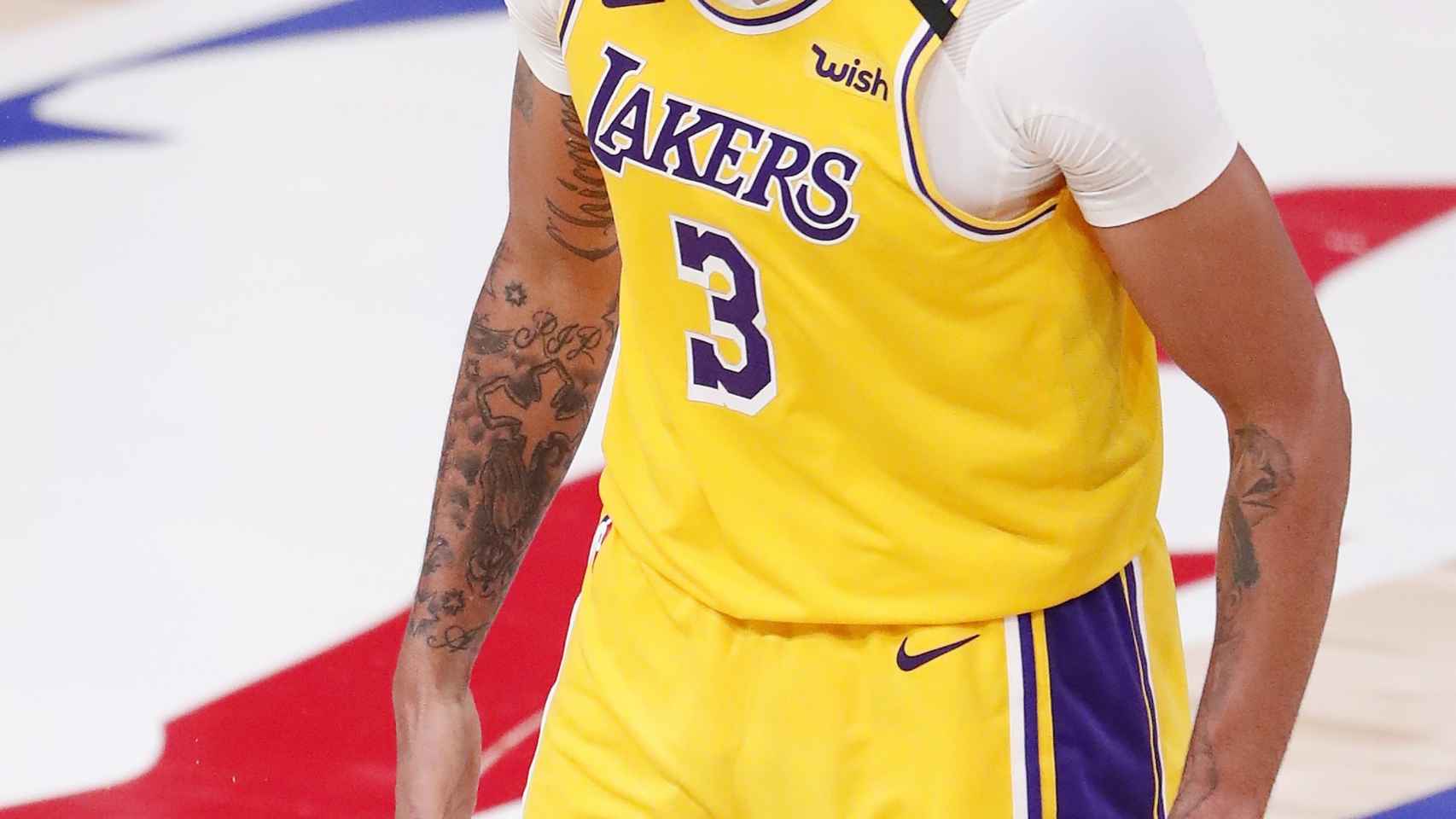 Anthony Davis, con los Lakers