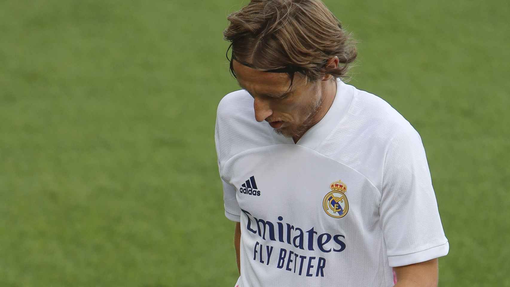 Luka Modric, con el Real Madrid