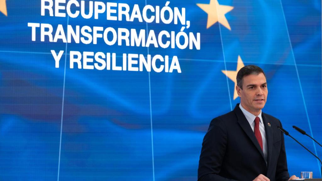 Pedro Sánchez, presidente del Gobierno, presenta su Plan de de Recuperación, Transformación y Resiliencia.