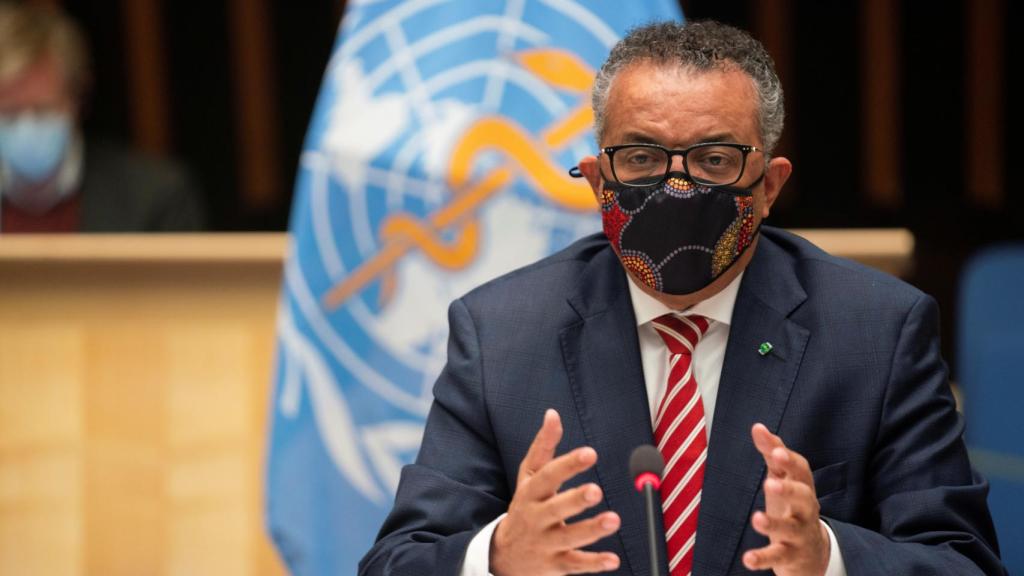 Tedros Adhanom, director general de la OMS.