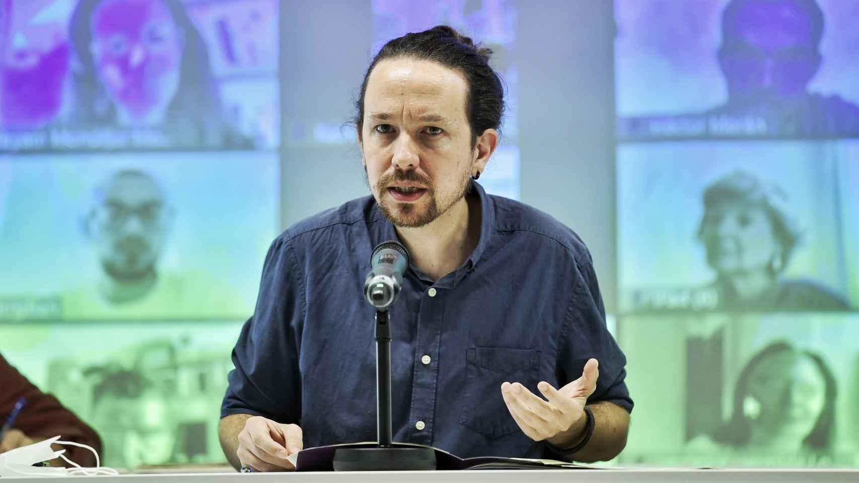 Pablo Iglesias, vicepresidente segundo del Gobierno y secretario general de Podemos.