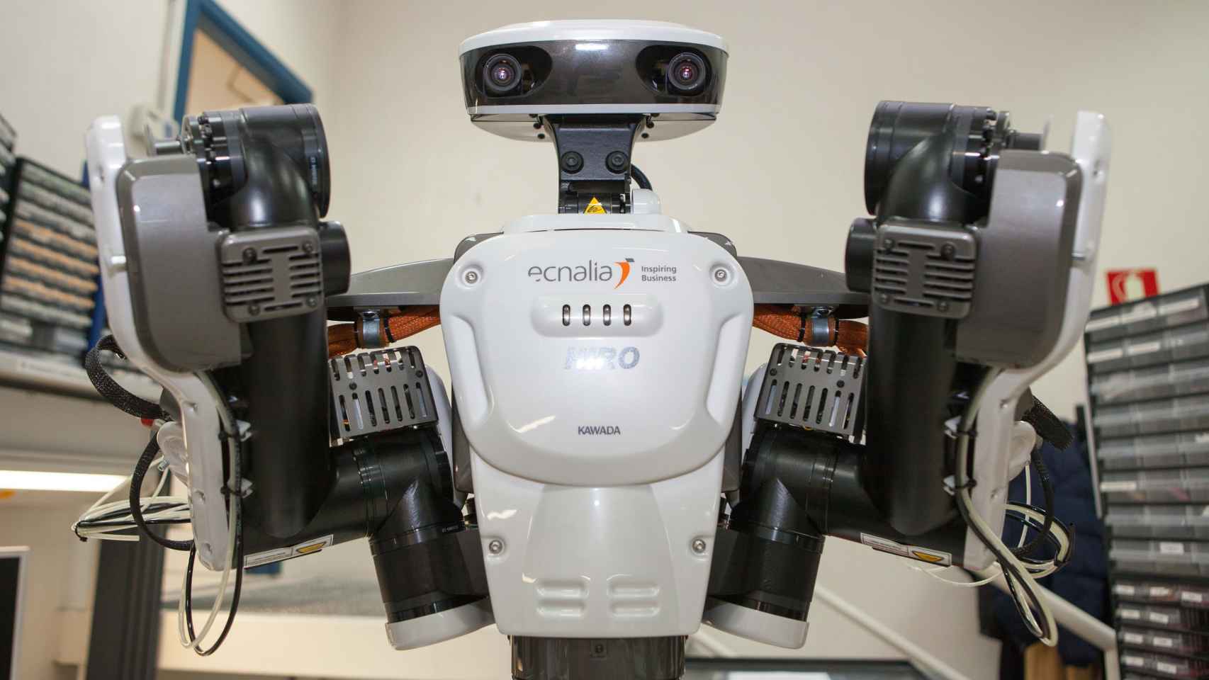El robot Hiro 2, de Airtificial.
