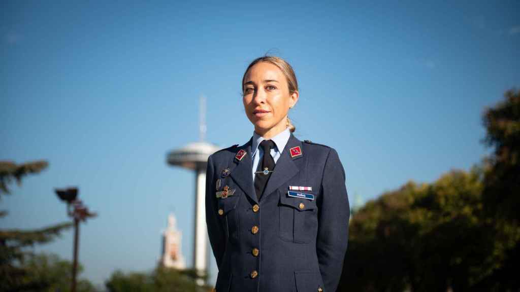 Pilar Mañas, primera jefa de unidad del Aire, en el 12-O: "En el Ejército hay techos de cristal" - El portal de los profesionales de seguridad y emergencias