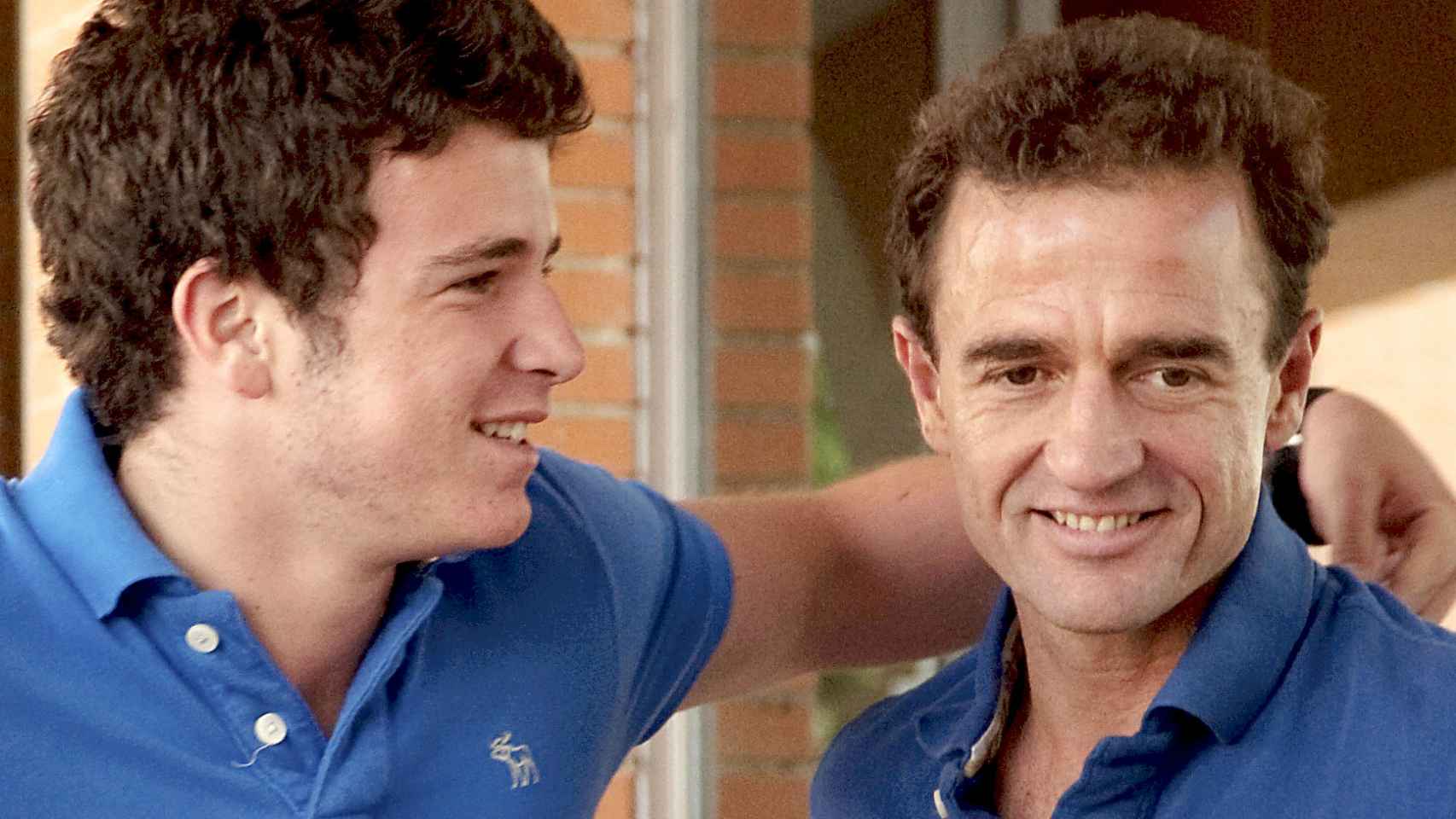 Alessandro Lequio junto a su hijo Álex, en una imagen de archivo.