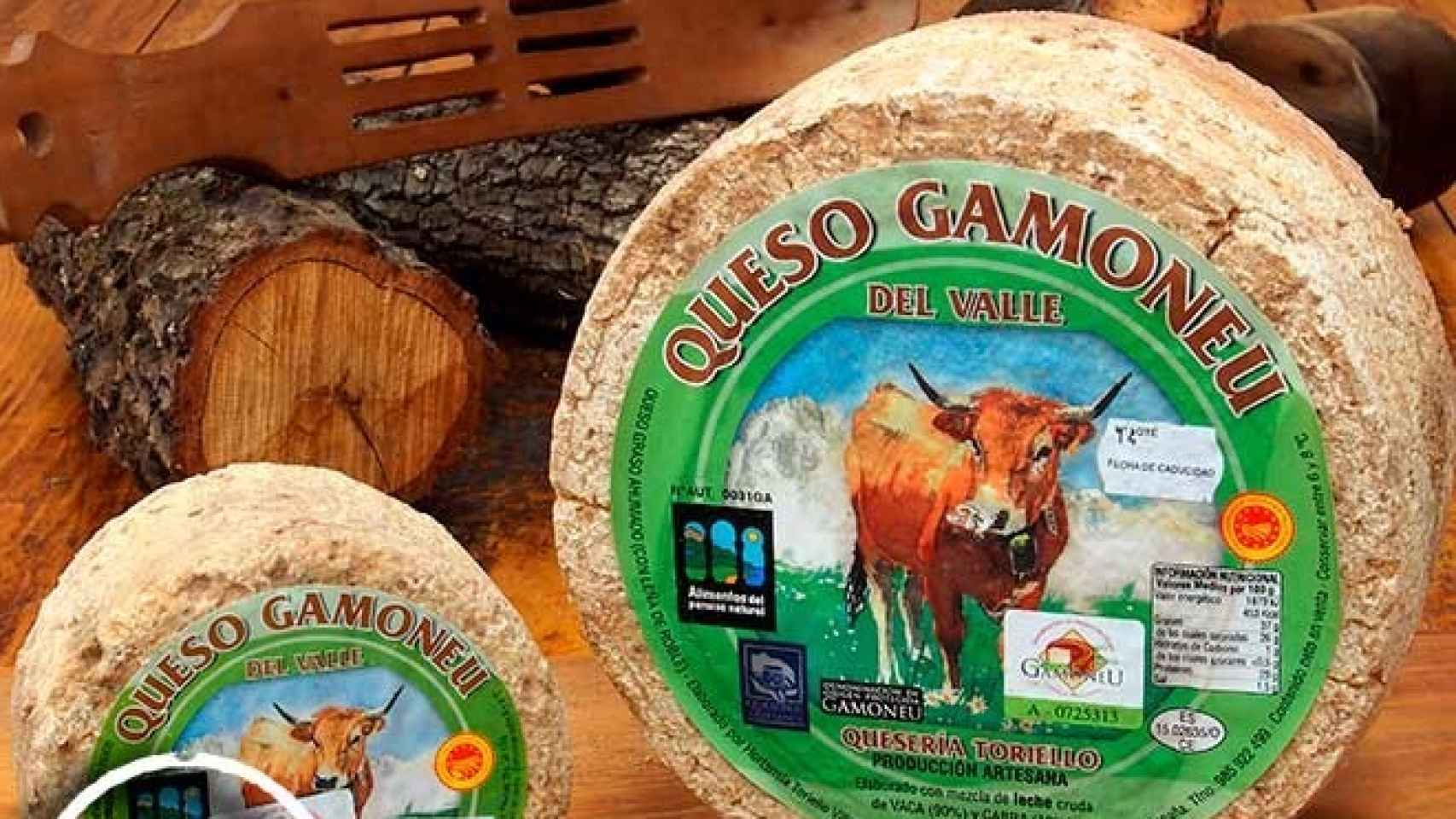 El queso con D.O. Gamonedo, elaborado en la quesería Toriello.