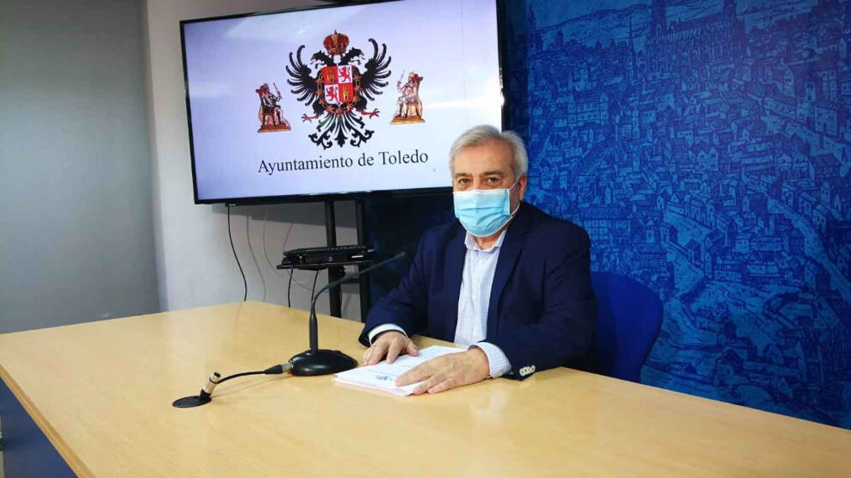 El concejal de Movilidad y Seguridad Ciudadana de Toledo, Juan José Pérez del Pino