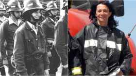 Magdalena Rigo, la primera bombera de España y Europa.