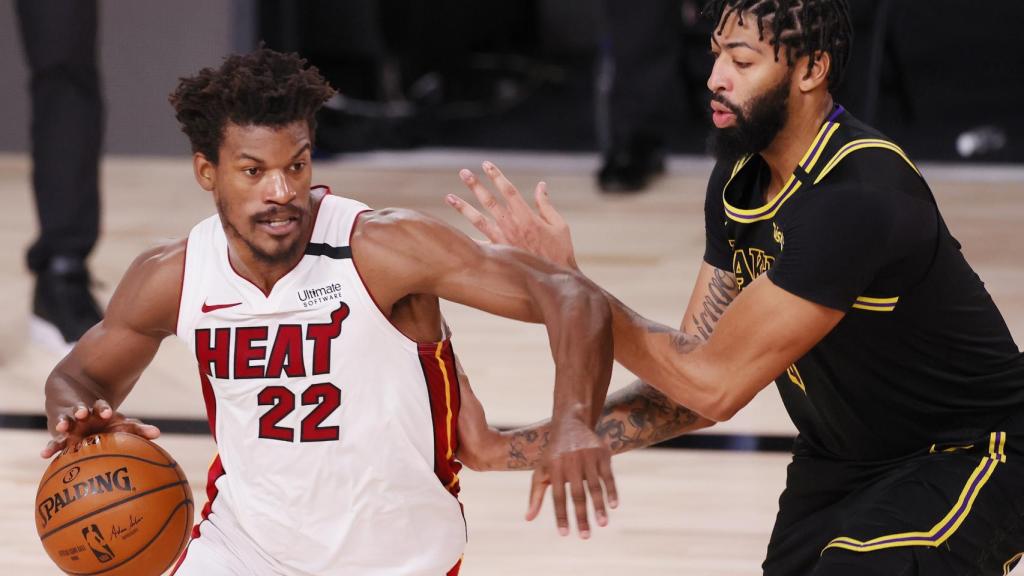 Jimmy Butler, con los Miami Heat