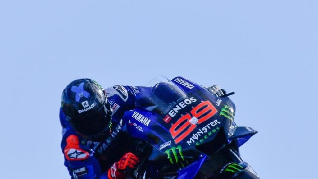 Jorge Lorenzo en los tests de Portimao