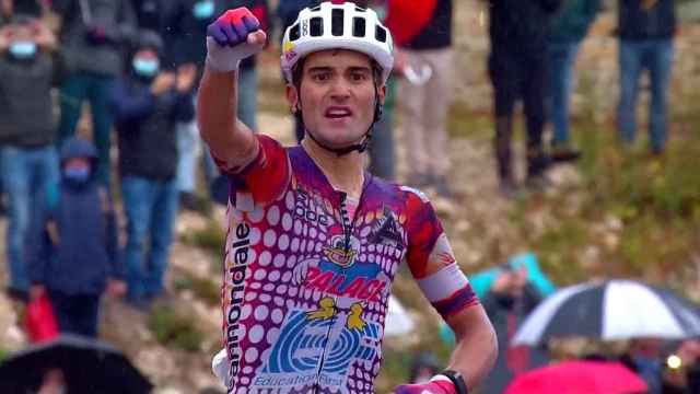 Rubén Guerreiro, vencedor de la novena etapa del Giro de Italia 2020