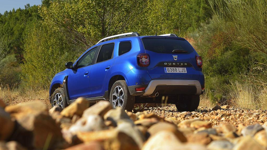 Con sus 4,34 metros el Dacia Duster es un SUV de tamaño contenido.