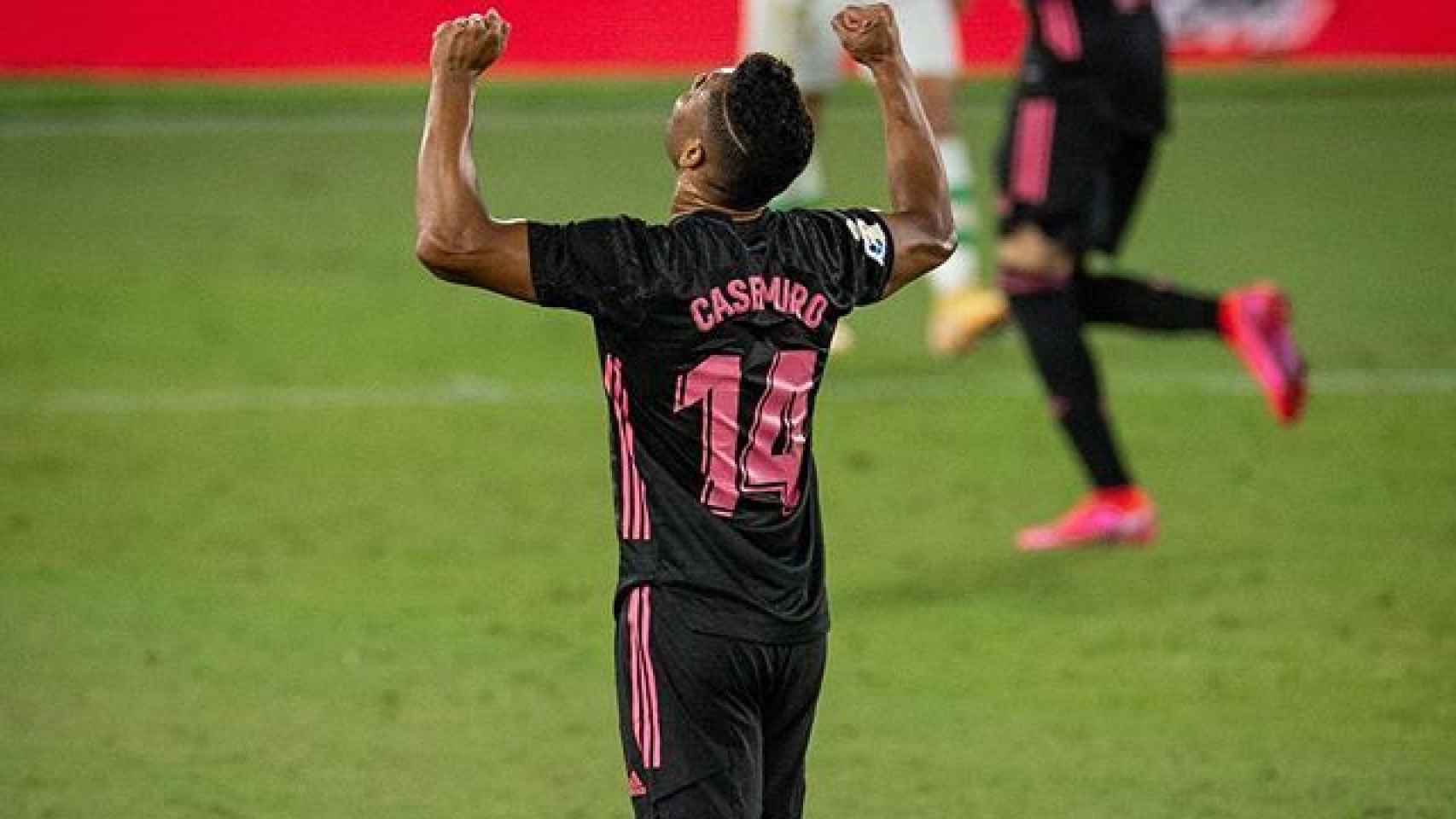Casemiro, en un partido del Real Madrid. Foto: Instagram (@casemiro)