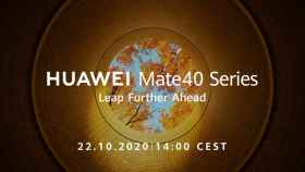'Banner' de presentación del Huawei Mate 40.