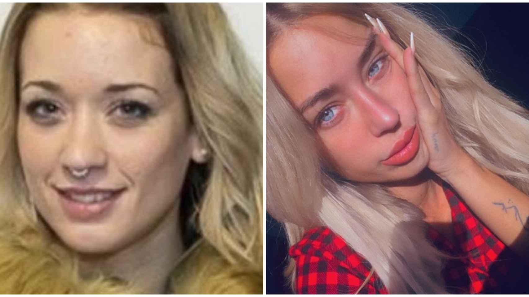 El antes y el después de Mayka.